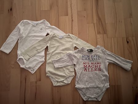 Baby Bodys Set 3-teilig verschiedene Motive Grösse 68