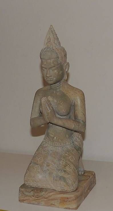 Skulpturen & Statuen: Bouddha en pierre taillée – Neu (gemäss Beschreibung) aus Soral von StefGeneva 1