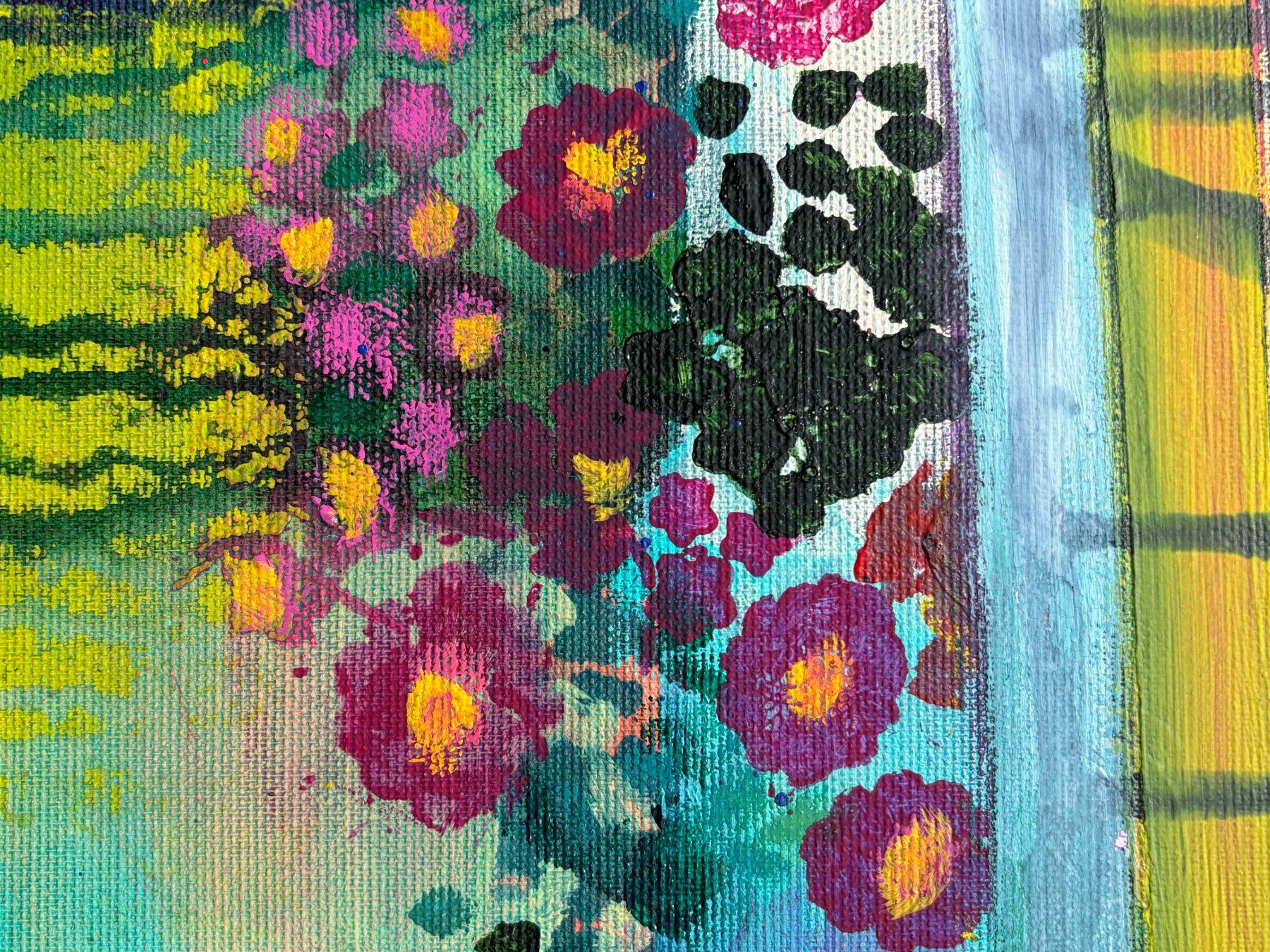 Dipinti: Abstraktes Acrylgemälde 70x60 cm – Usato da Boll venduto da NRie 2