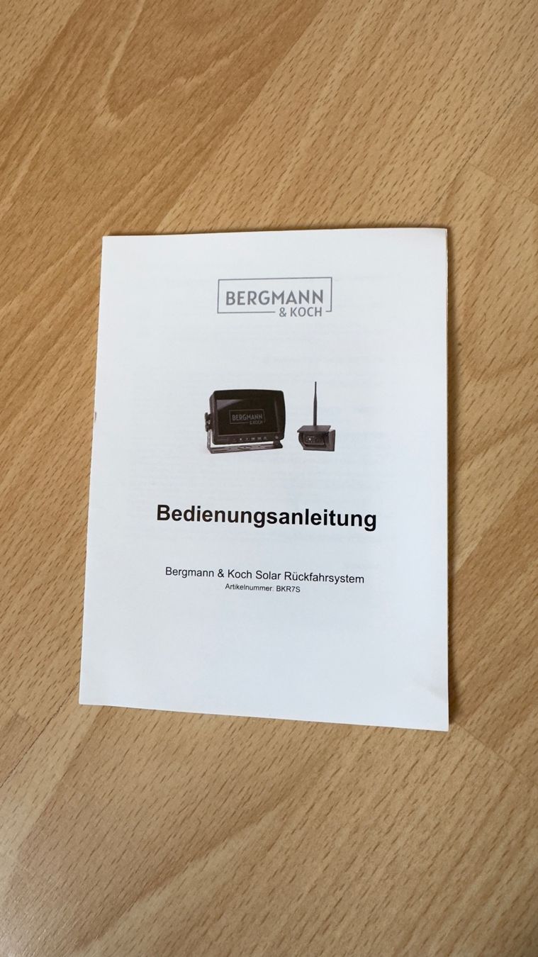 Tutti i ricambio: Bergmann & Koch Rückfahrkamera – Nuovo e nell'imballaggio originale da Rudolfingen venduto da levinkuendig11 3