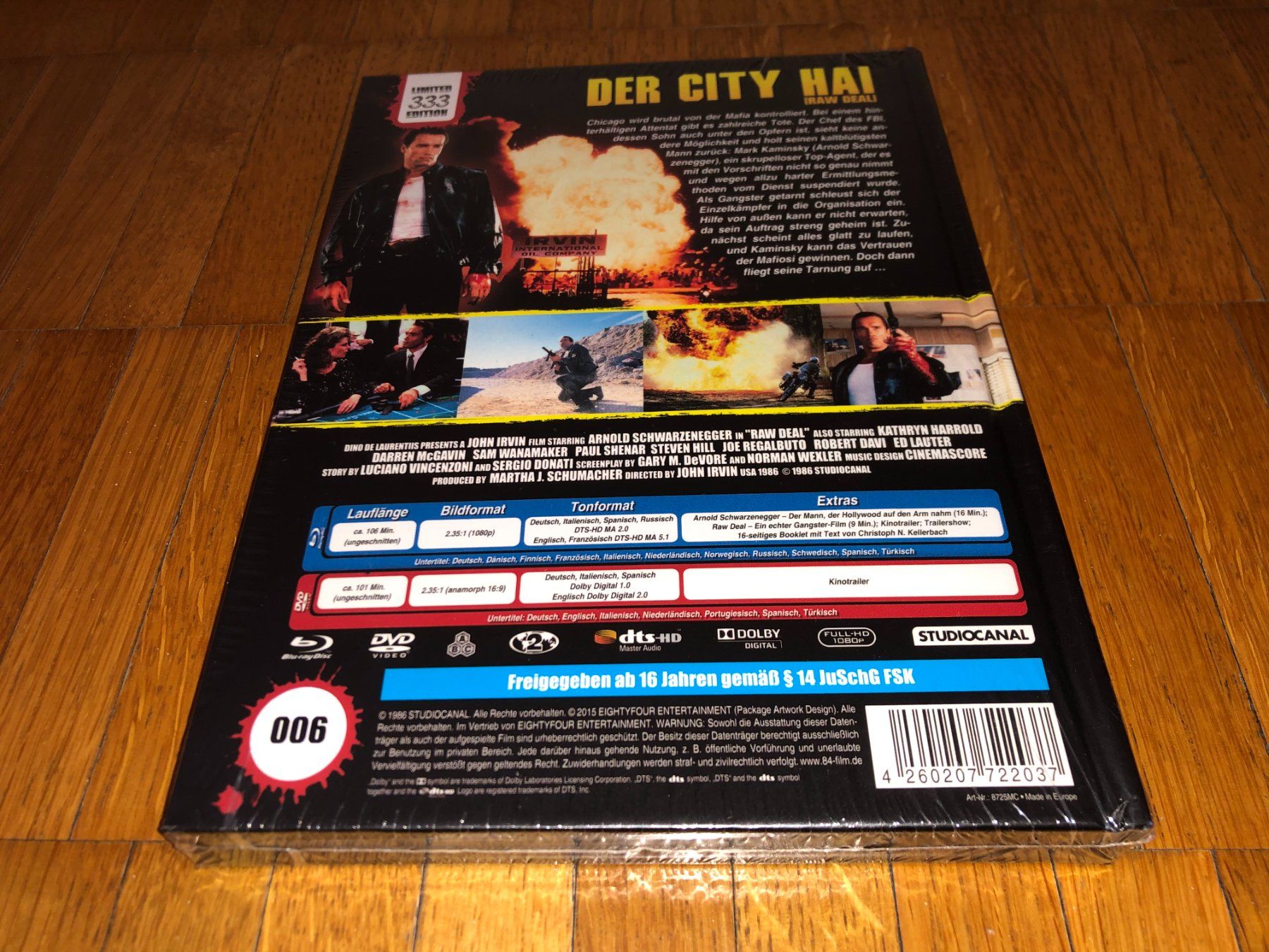 Tutti i DVDs: Der City Hai - MEDIABOOK - C - UNCUT – Nuovo e nell'imballaggio originale da Basel venduto da havsok 1