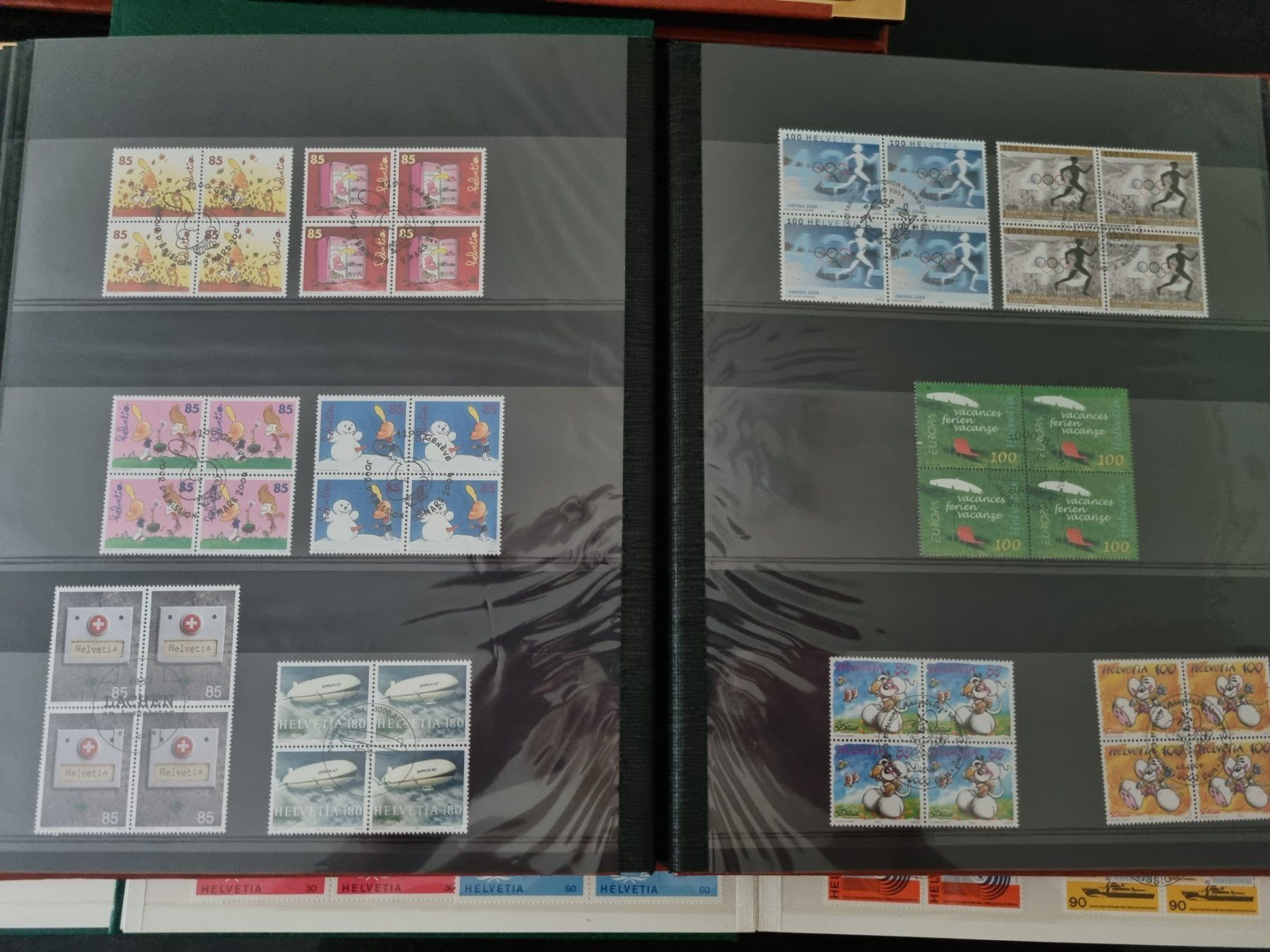 Tutti i francobolli: 7 Alben mit Viererblocks, etc - hoher Katalogwert – Usato da Gümligen venduto da Geniusbuy 2