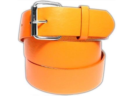 Gürtel orange, Totallänge 95 cm (S), fabrikneu