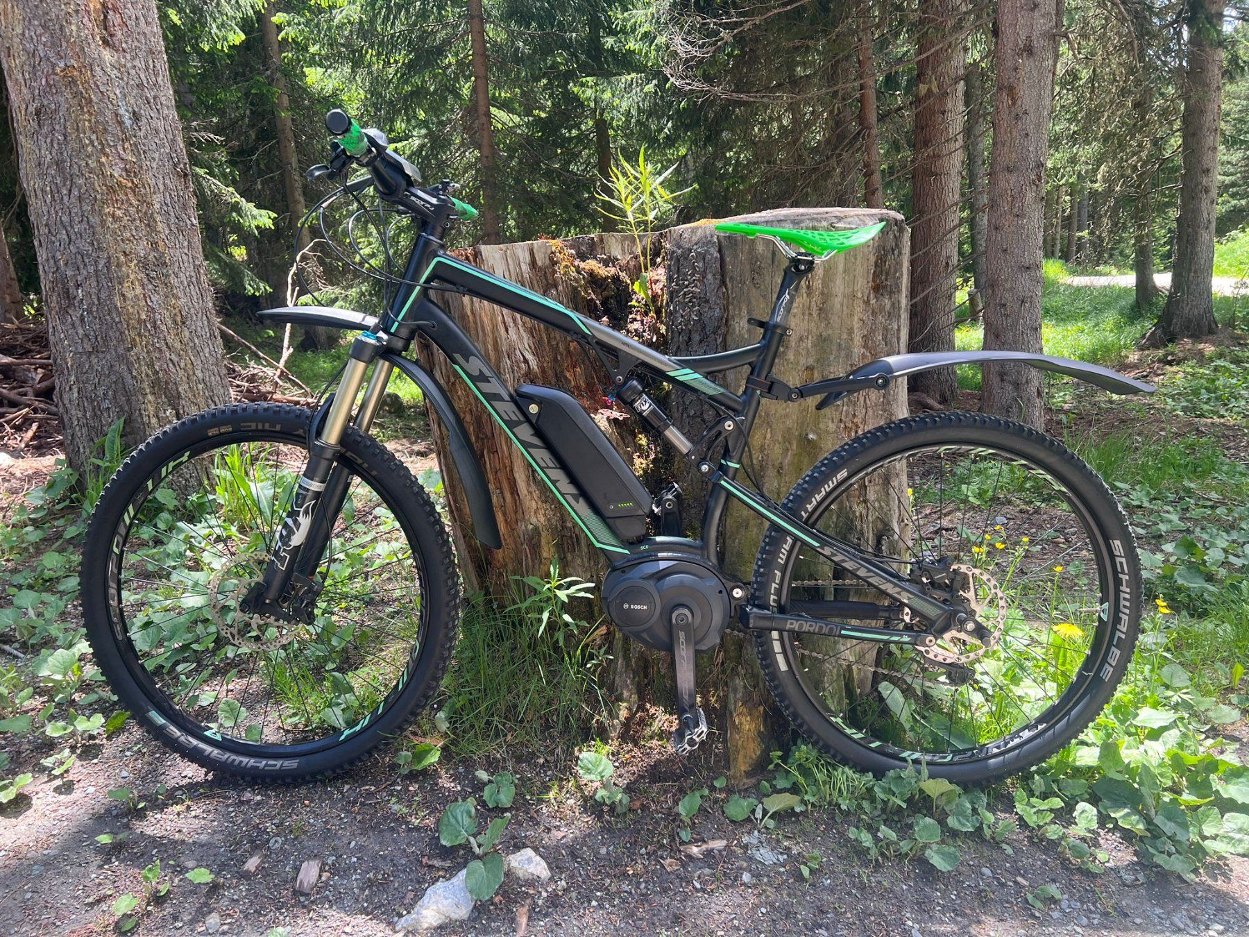 Stevens Vélos: Stevens Pordoi e-MTB e-Bike Bosch Performance Line CX – D'occasion à St Moritz par jav_dj5b