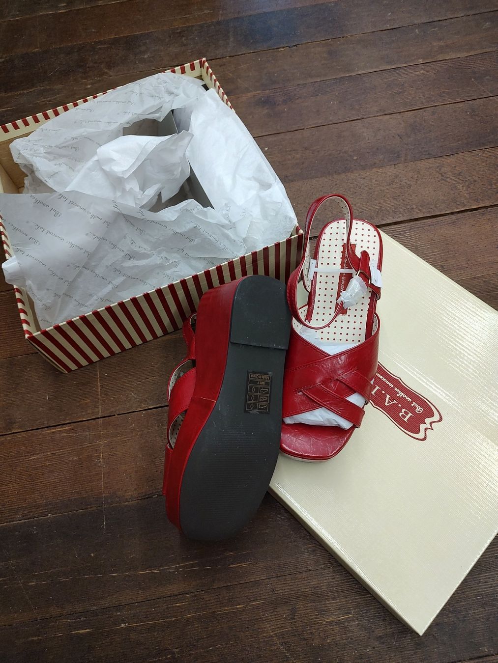 Scarpe da donna: B.A.I.T. Schuhe Vintage – Nuovo (secondo la descrizione) da Wiler (Lötschen) venduto da mic_77ld