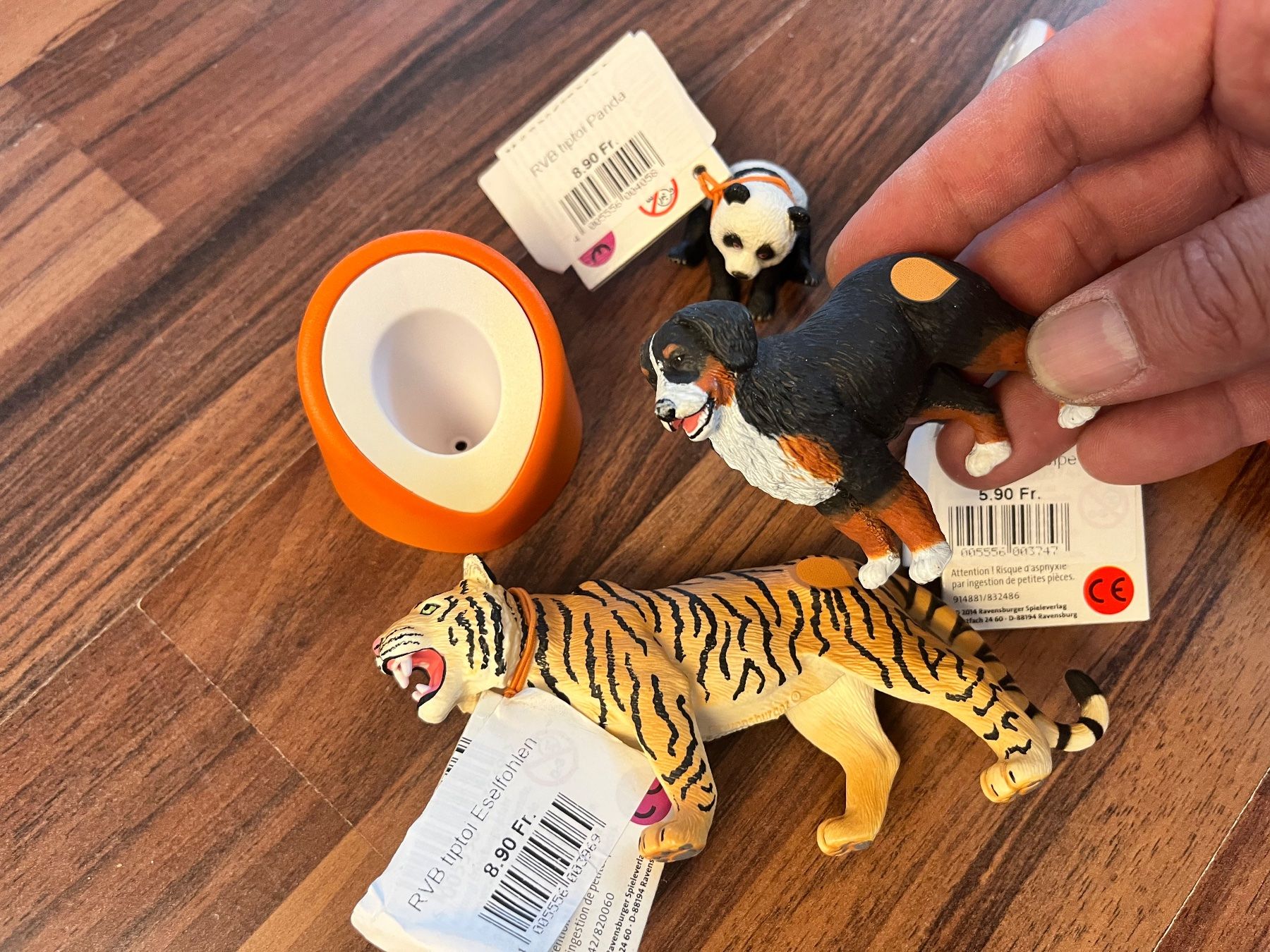 Tiptoi Giocattoli: 4 TipToi Tiere (inkl. TipToi-Stift gratis dazu!) – Usato da Zollikofen venduto da Lukimann 4