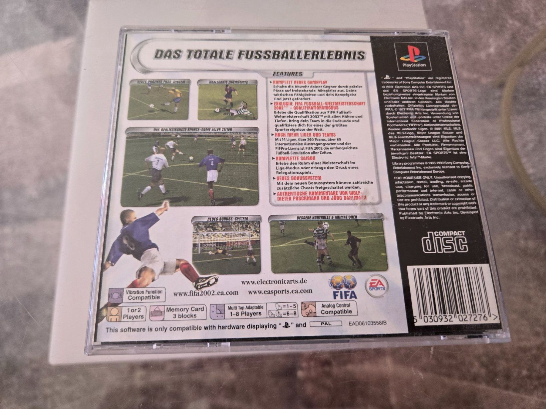 Spiele: FIFA 2002 PS1 – Gebraucht aus Bussigny von Kfdlt 1