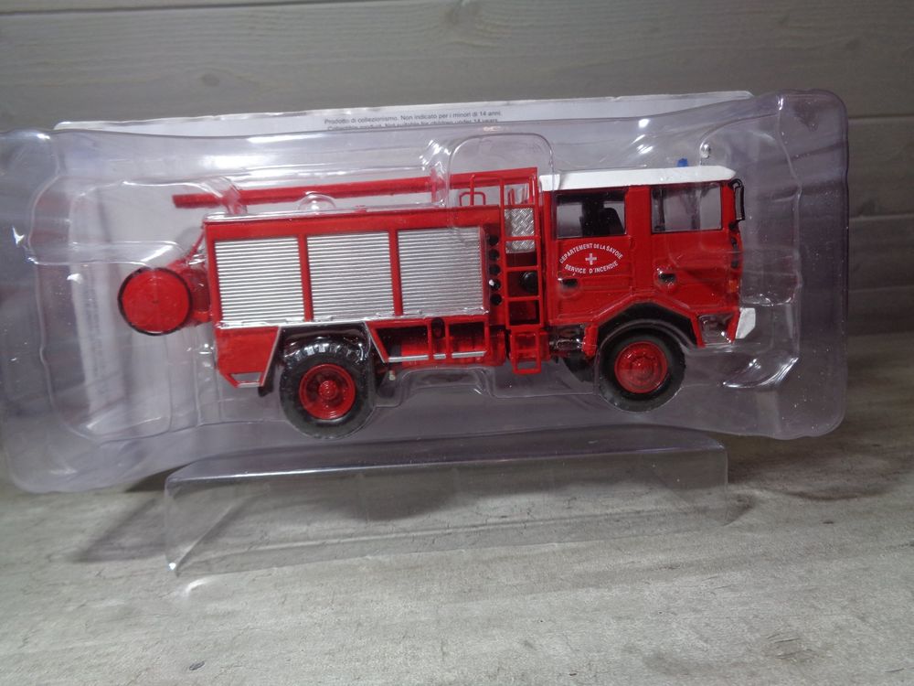 Modellino Camion Pompieri 1/43 - BERLIET GAK 20H FPT Di Hachette / IXO, Collezione CPF93 - Foto 3
