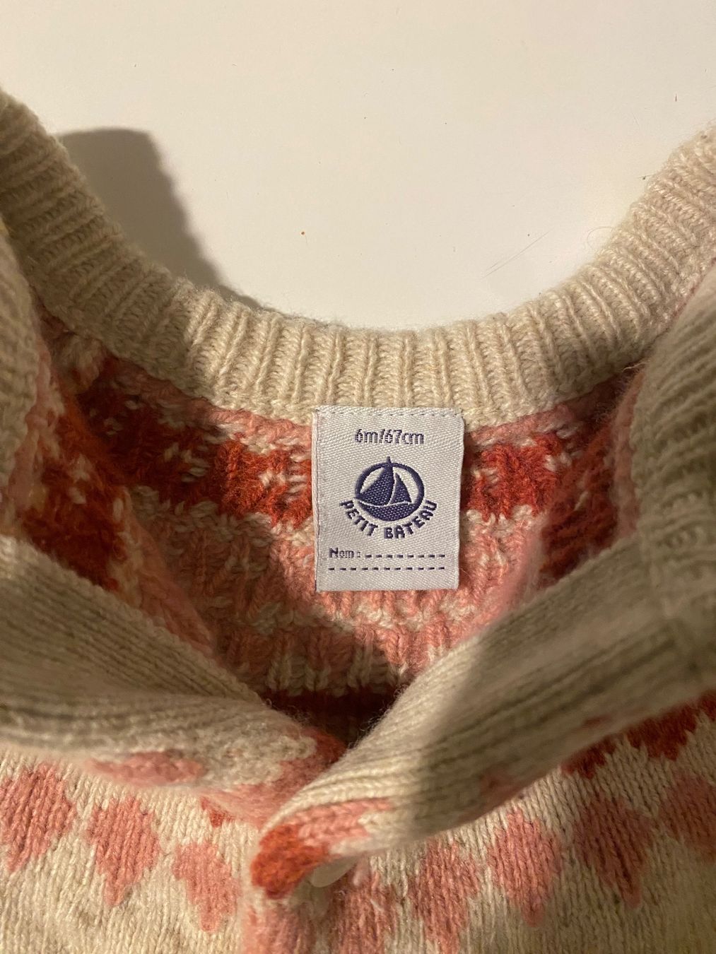 Petit Bateau Lotti & Set di vestiti: Petit bateau ensemble en laine – Usato da Vevey venduto da Vivi120 2