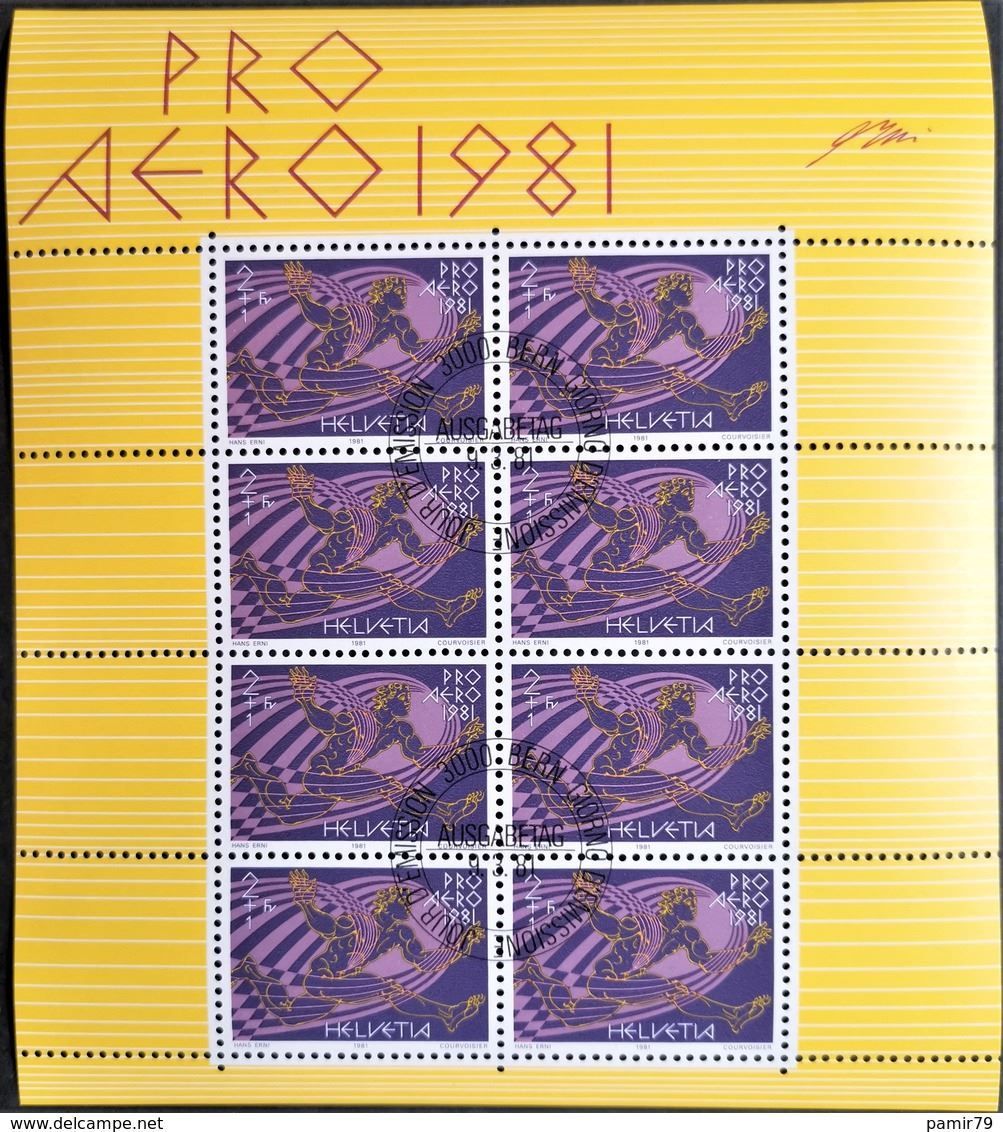 Tutti i francobolli: 1981 Pro Aero Aktion Kleinbogen ET – Nuovo (secondo la descrizione) da Dübendorf venduto da goeggi79