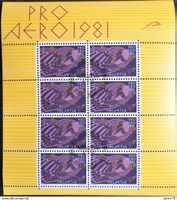 1981 Pro Aero Aktion Kleinbogen ET