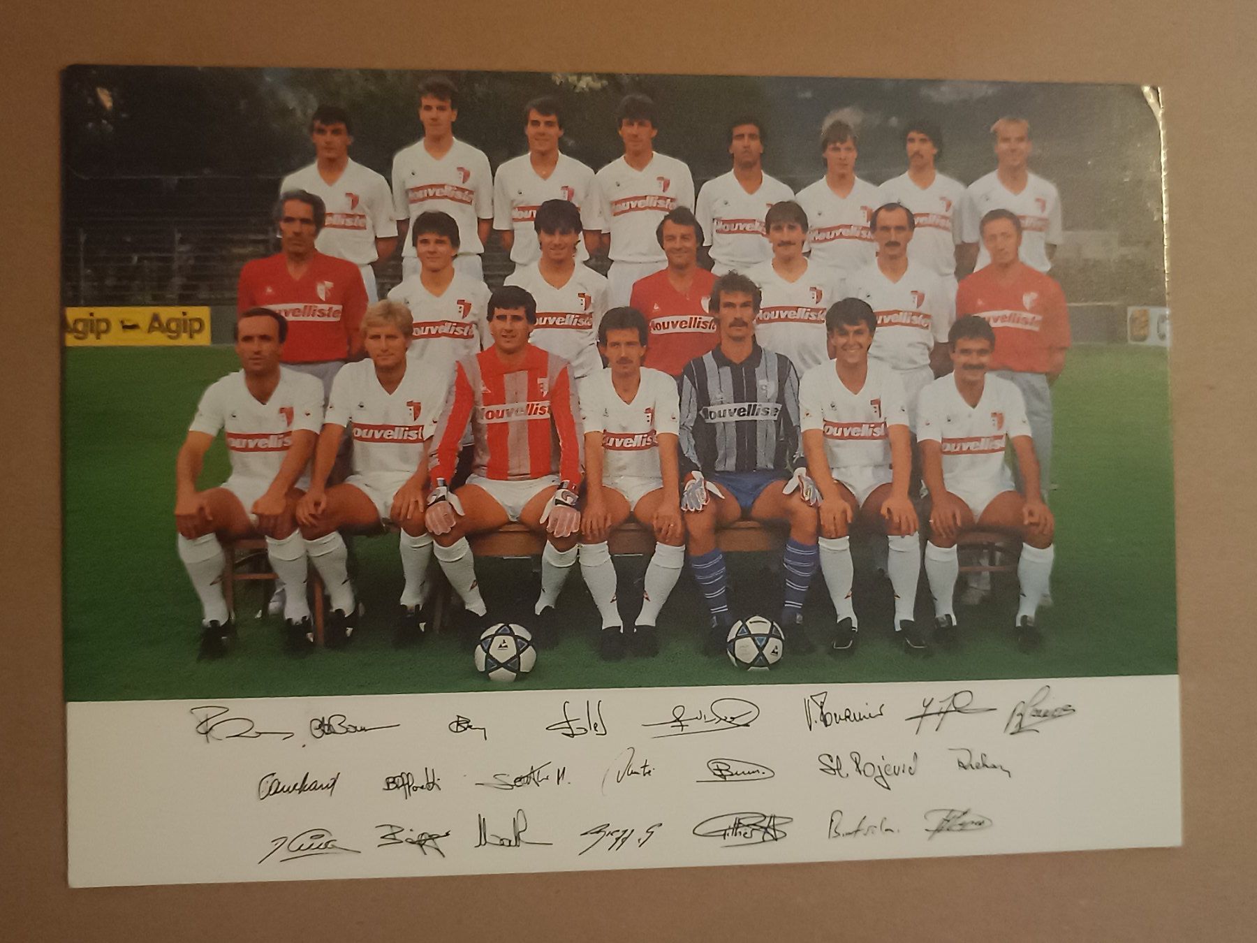 Autogramme: FC Sion - Saison 1986/87 – Gebraucht aus Menziken von Artographs