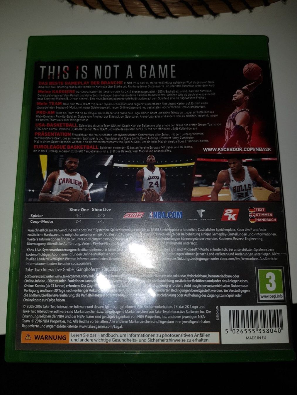 Microsoft Spiele: NBA2K16 – Gebraucht aus Emmenbrücke von prisan_LU 2
