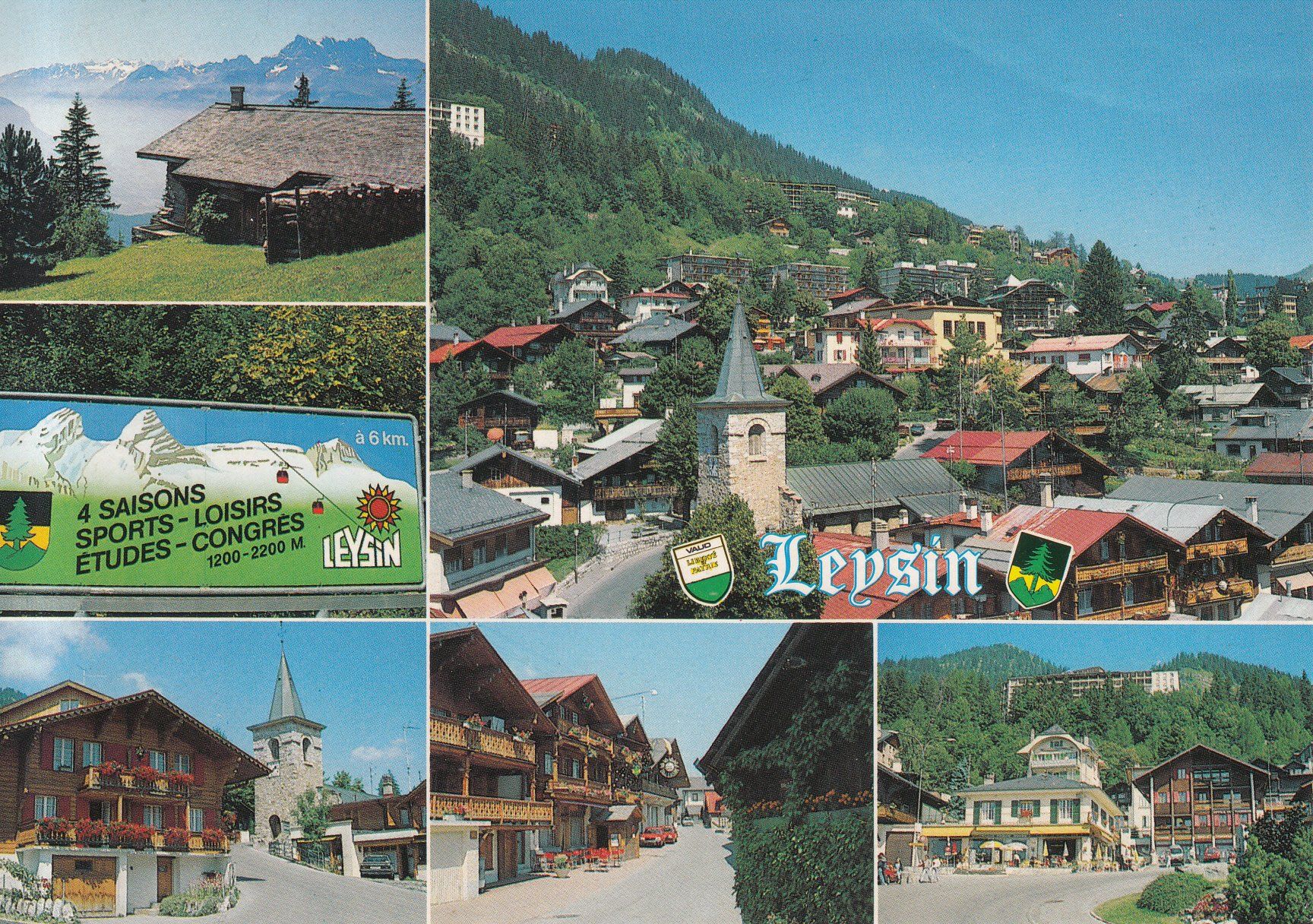 Cartoline postali: Leysin 1994 – Usato da Bürglen TG venduto da StampGraf