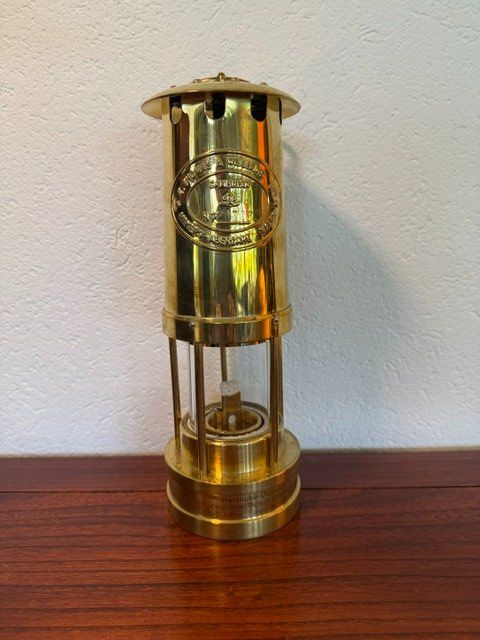 Lampen: Grubenlampe Messing E. Thomas & Williams Ltd neu NP 324.- – Neu und originalverpackt aus Spiez von all_v6cn 1