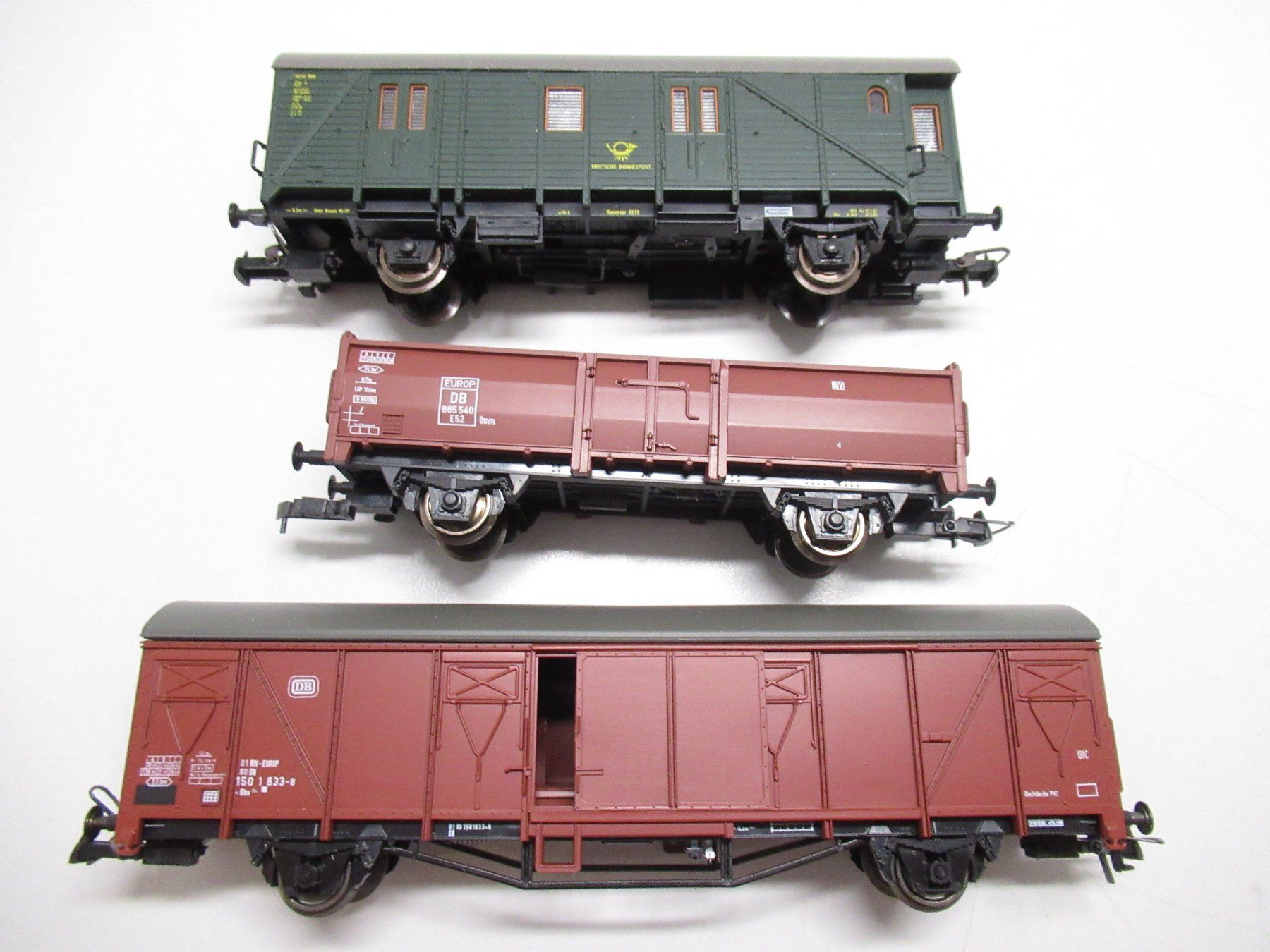 Roco Deutsche Bundesbahn und Deutsche bundespost Set DC/GS (Gebraucht ...