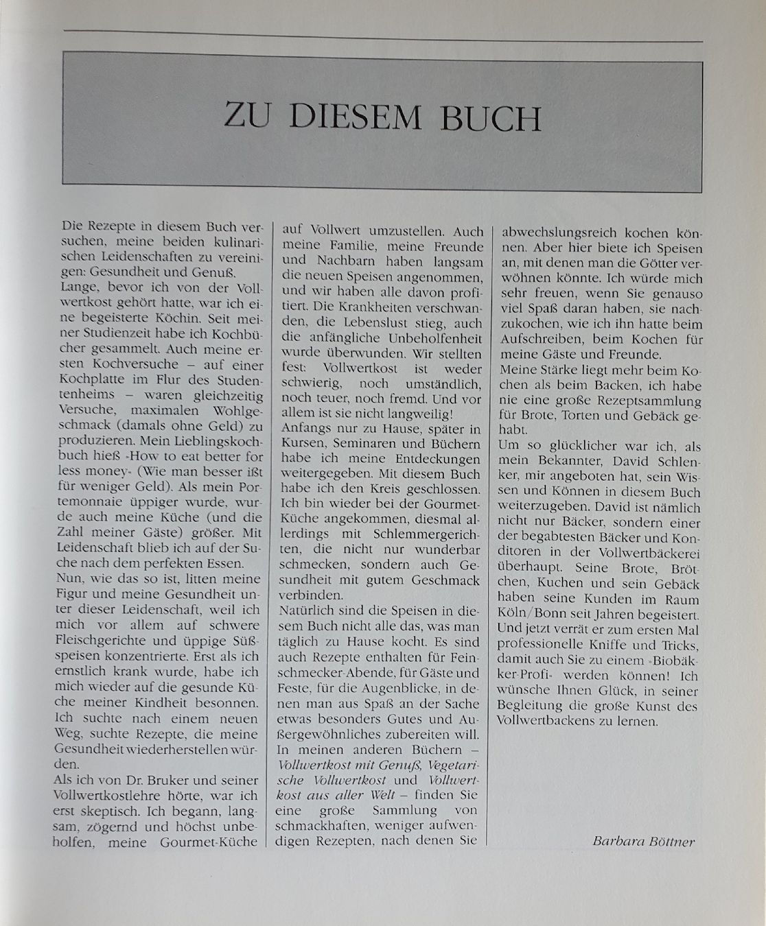 Libri: Vollwertküche Vollwerkost – Nuovo (secondo la descrizione) da Einsiedeln venduto da Py 3