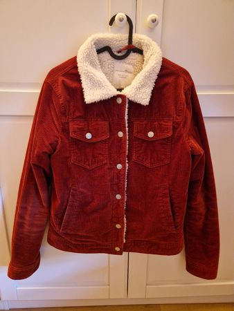 Tom Tailor Jacke mit Teddyfell Kragen, Grösse S