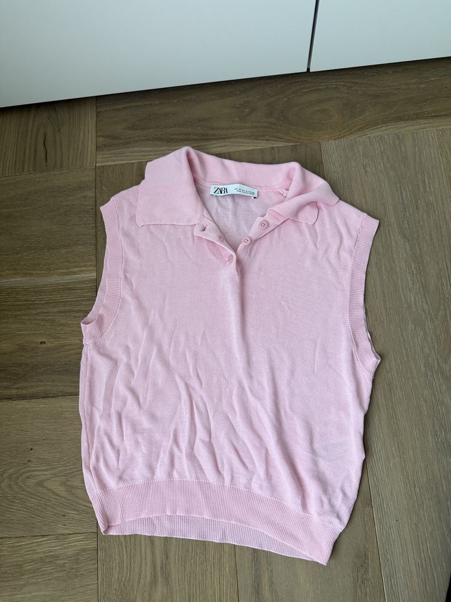 Zara Top: Damen Strickweste/ Top rosa Gr. S-M – Nuovo (secondo la descrizione) da Gümligen venduto da kleiderschrankbe6