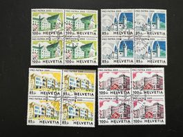 CH 2005 4er Block  PP  Ersttag Nr. 288-291  (5723)