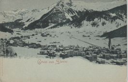 P 60 Gruss aus Davos, ≈ 1900