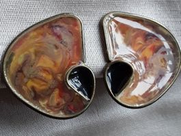 Art Déco Vintage Ohrclips 1930 Bakelit