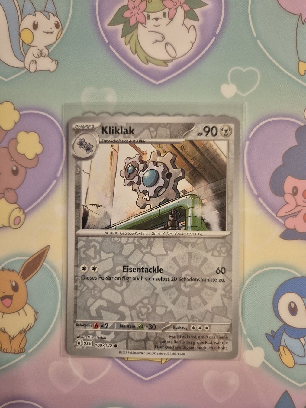 Pokémon Carte collezionabili: Kliklak Reverse Holo Pokemon SCR 100/142 DE – Nuovo (secondo la descrizione) da Altdorf UR venduto da Josi5588 2