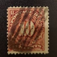 USA postage due briefmarke
