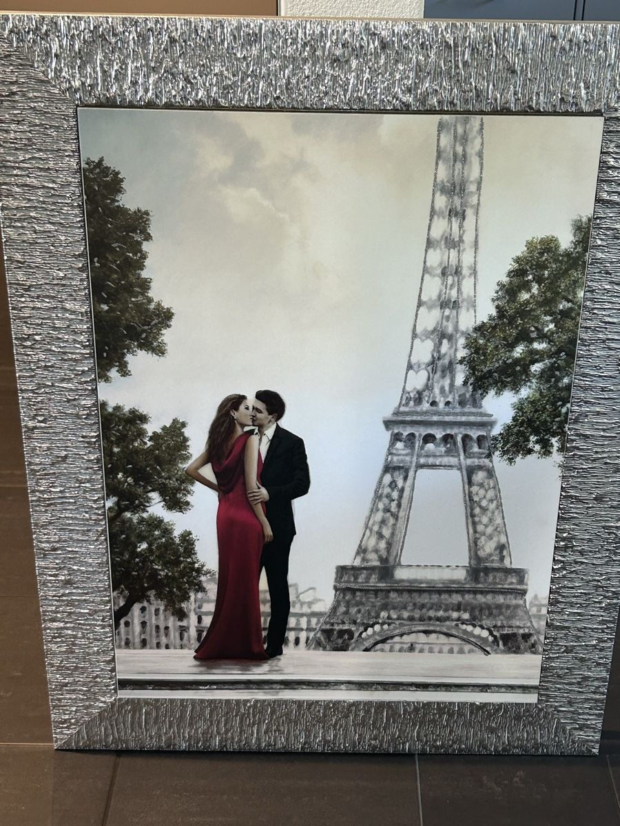 Foto & Immagini: Romantisches Paris Bild mit Rahmen – Usato da Wettingen venduto da Trini16 2