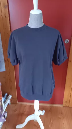 COS Sweatshirt Kurzarm dunkelblau Grösse L in gutem Zustand