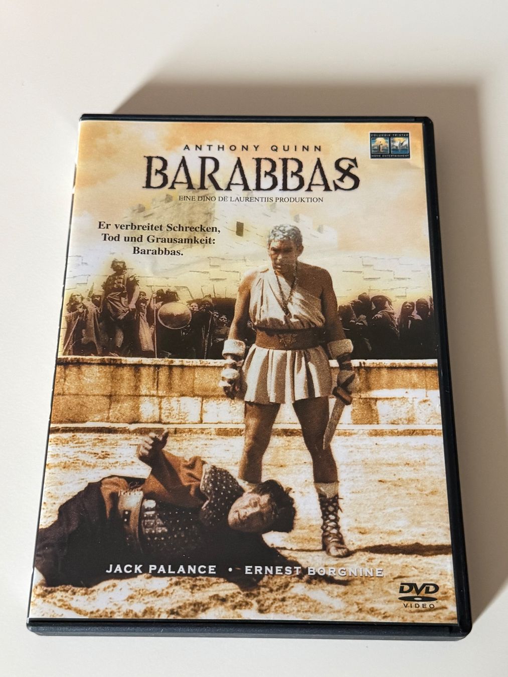 Tutti i DVDs: Barabbas DVD Anthony Quinn – Usato da Altstätten SG venduto da sheamus
