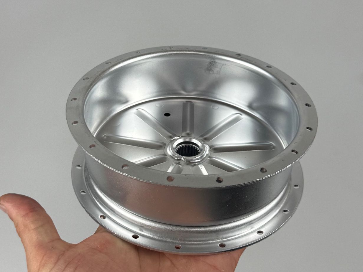 Piaggio Ciclomotori: Nabe Speichenfelge hinten Piaggio Ciao neu – Nuovo e nell'imballaggio originale da Hallau venduto da mofaplus 2