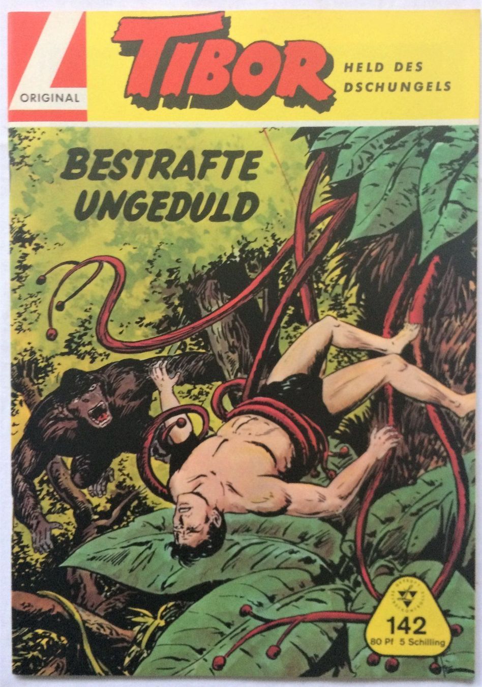 Fumetti: TIBOR - HELD DES DSCHUNGELS - Nr.142 – Usato da Schaffhausen venduto da durruti