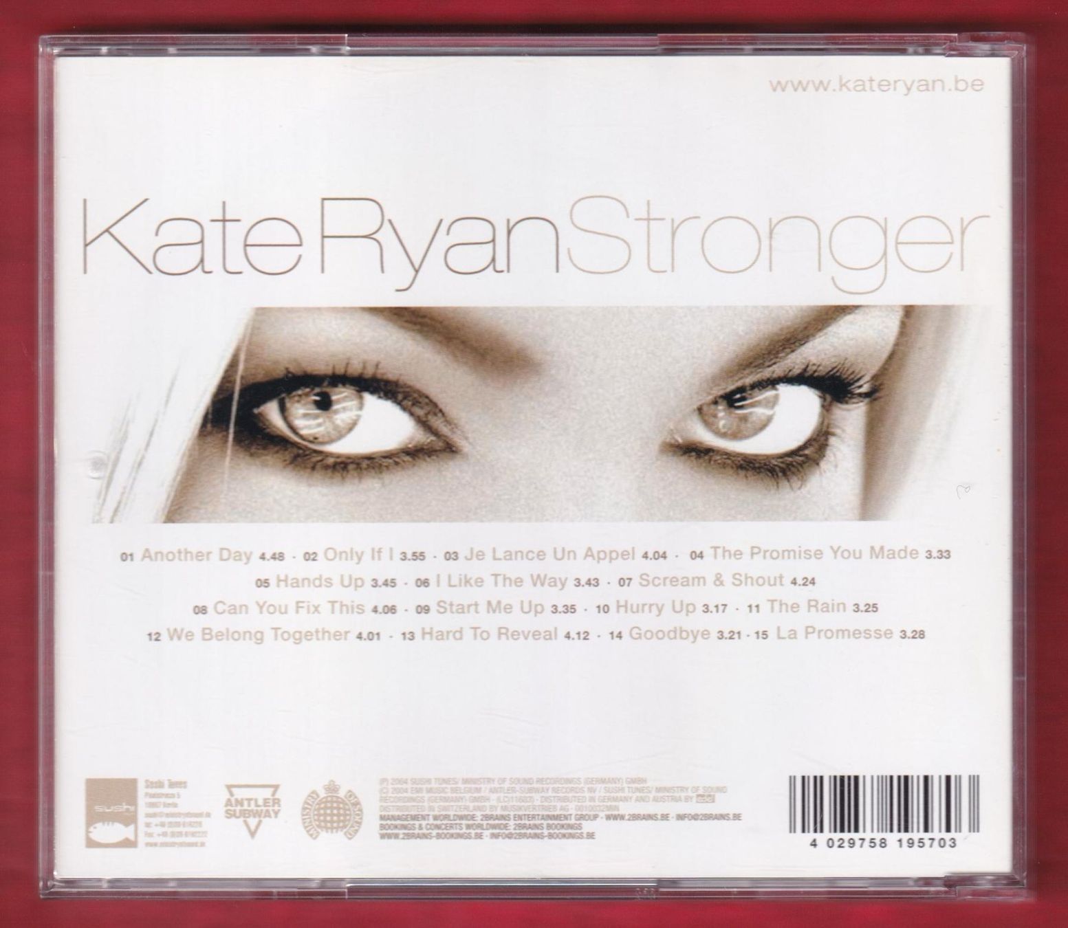 CD: Kate Ryan - Stronger (CD) – Usato da Zürich venduto da Pfluftl2000 1