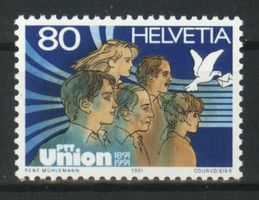 1991, Sonderpostmarke IV ** (2)