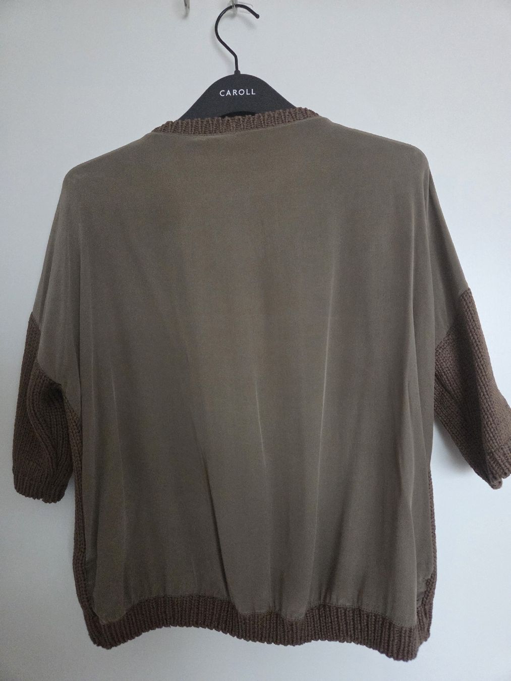 Massimo Dutti Top: Massimo Dutti Strickpullover, Gr. M, Baumwolle & Seide. Top. – Usato da Pfäffikon ZH venduto da e13_x2n5 1