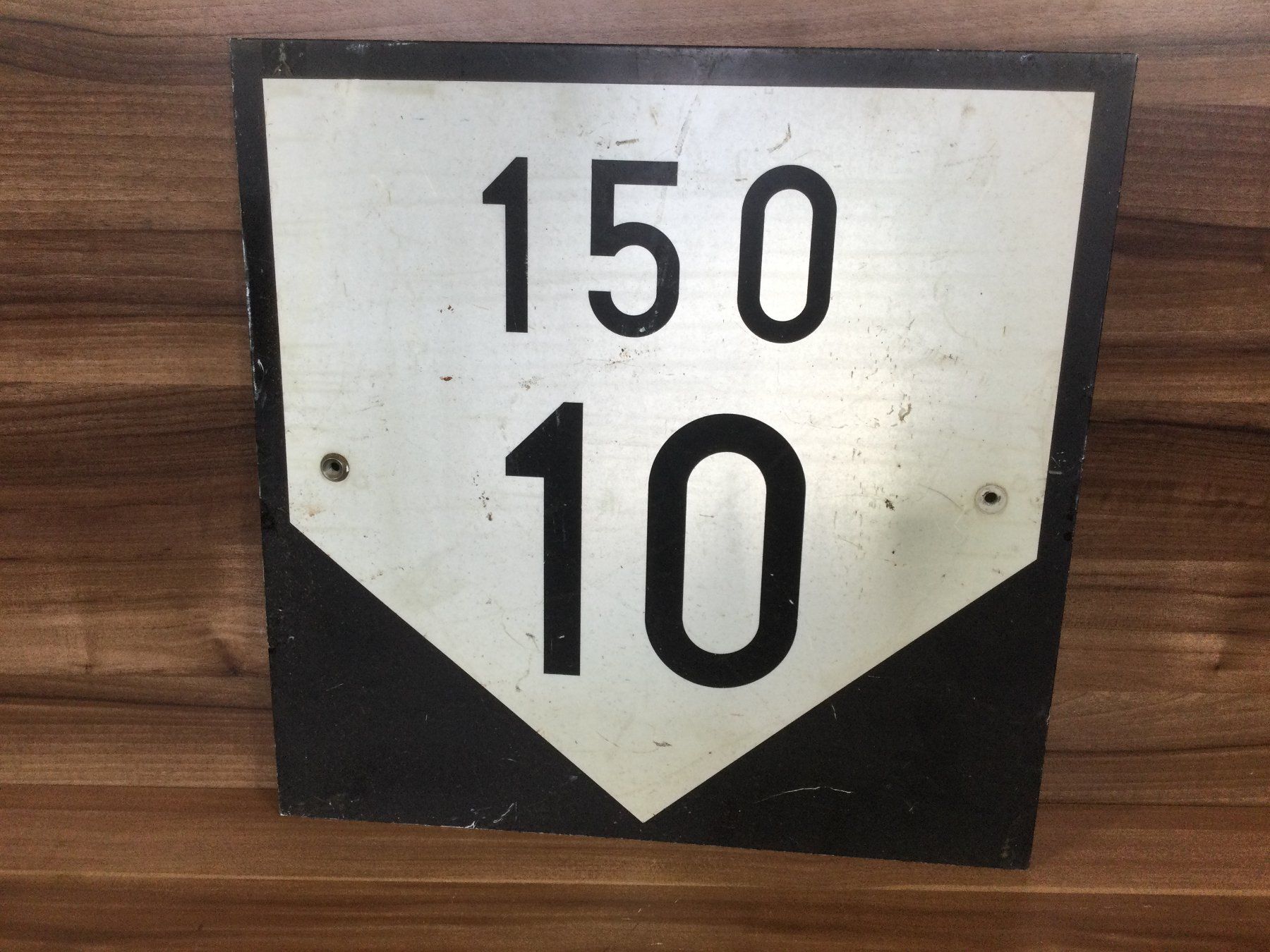 SBB/CFF/FFS Schilder: Gebrauchtes Schild von SBB für Deko oder Sammler – Gebraucht aus Wangen SZ von kuriosum12