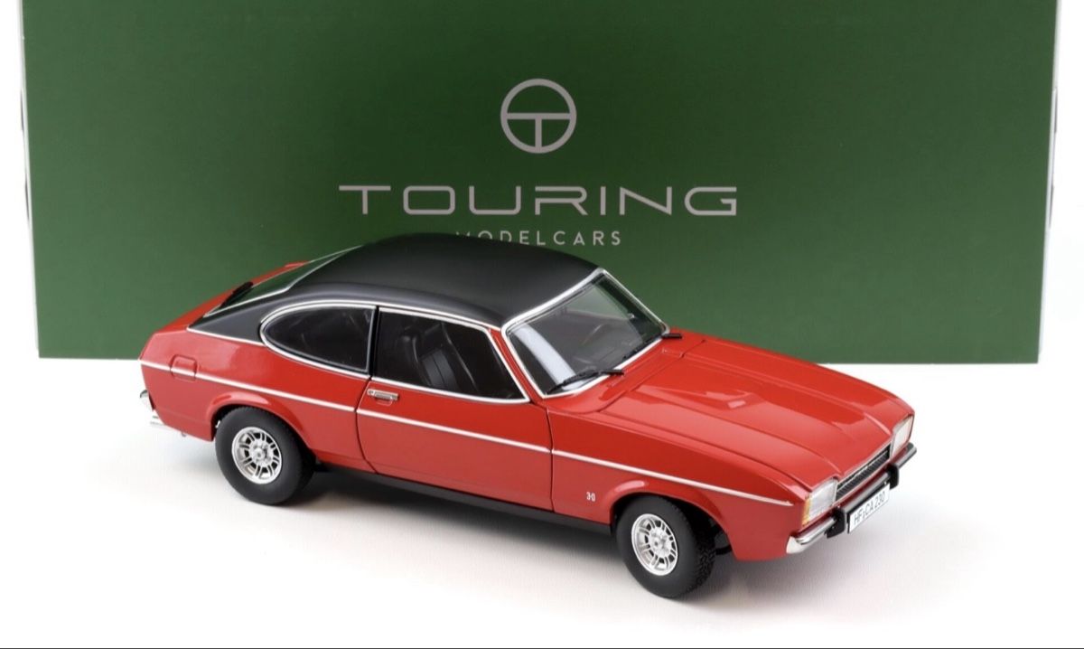 Ford Modellautos: Ford Capri MkI Touring rot/schwarz – Gebraucht aus Basel von Zomeg 3