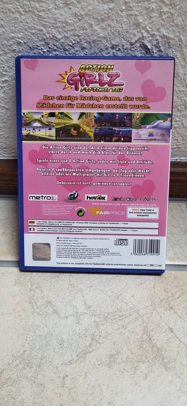 Sony Giochi: PS2 - Action Girlz Racing – Usato da Münsingen venduto da Heroism2010 1