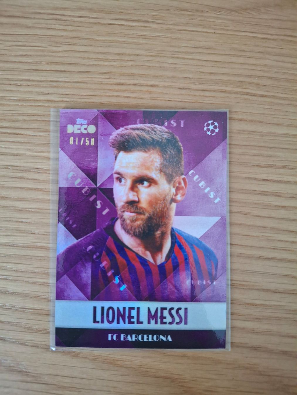 Topps Cartes à collectionner: Topps Deco Lionel Messi /50 – Neuf (Voir description) à Seedorf UR par Collectrvault