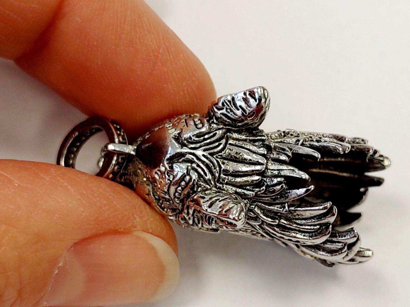 Anhänger: Anhänger Wolf Silber 925 – Neu (gemäss Beschreibung) aus Madetswil von triforuz 5