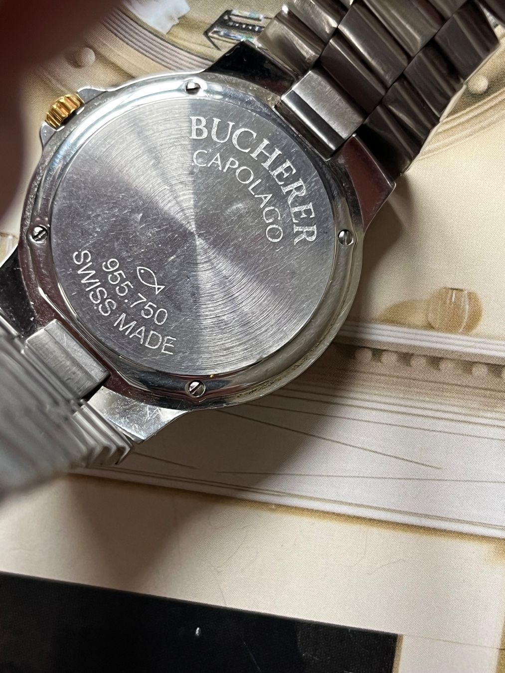 Bucherer Orologi: Bucherer CAPOLAGO bi-colore tres rare – Usato da GENEVE venduto da hehakasapa 8