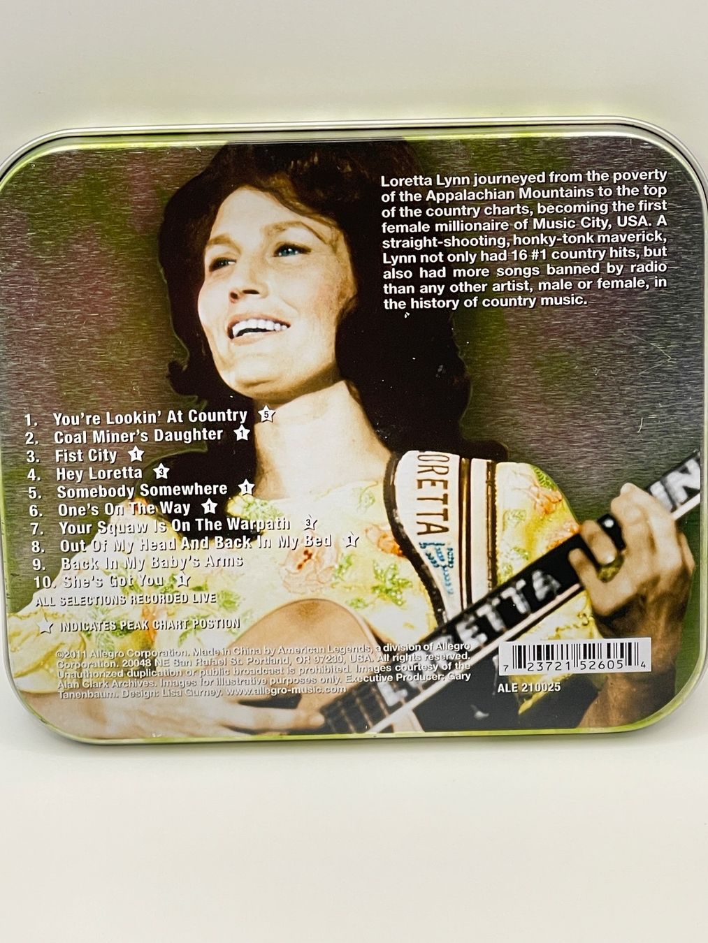 CD: Loretta Lynn - Coal Miner‘s Daughter – Usato da Rüti ZH venduto da alumedien 1