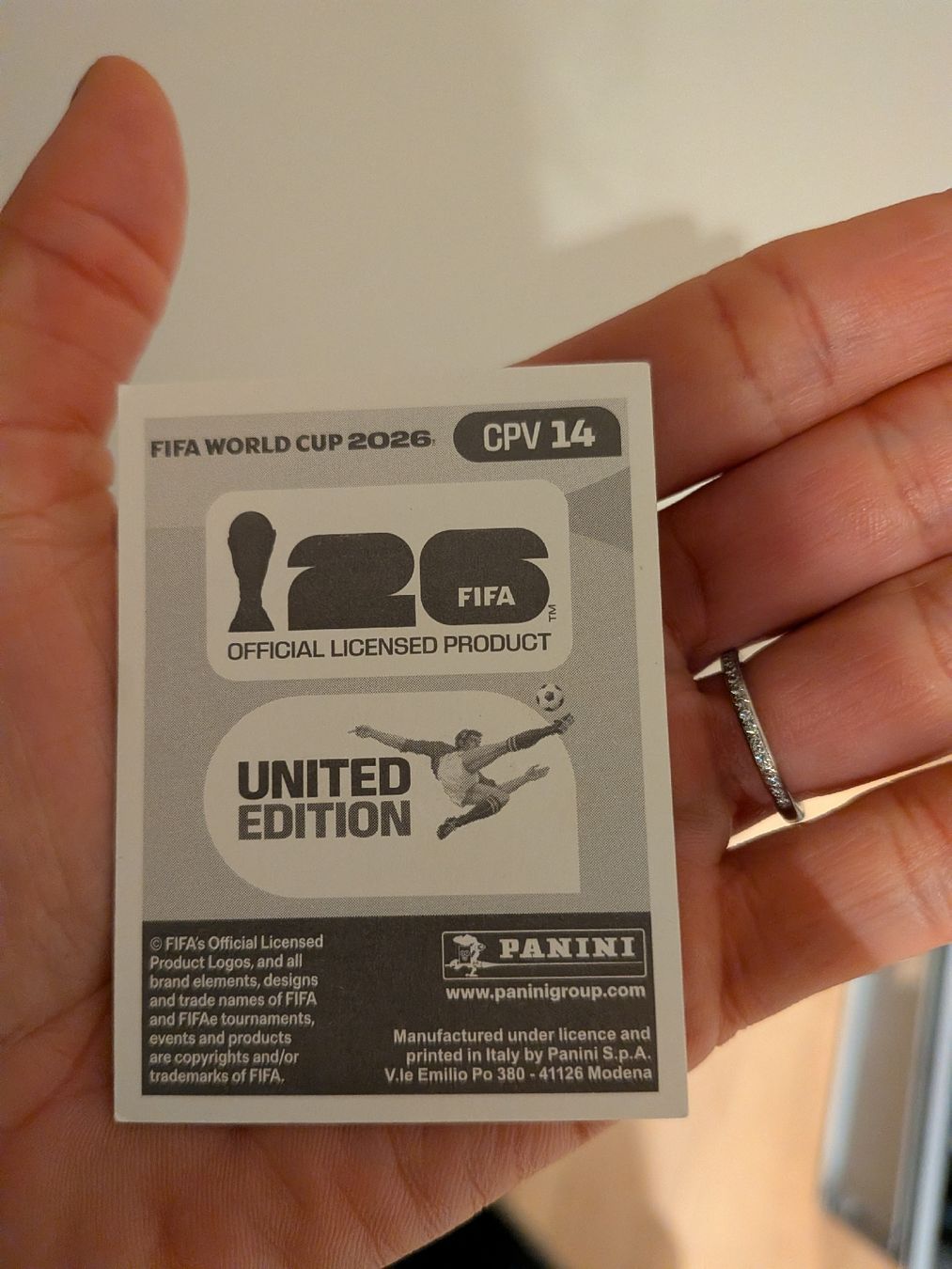 Panini Carte collezionabili: Panini Bild CPV 14 – Usato da Eschenbach SG venduto da SanFranciscoCalifornia 1