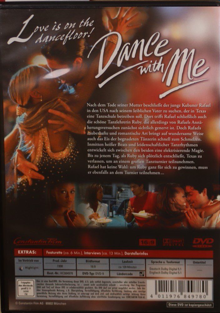 Tutti i DVDs: Dance with Me – Usato da Luzern venduto da CONTENTI 2