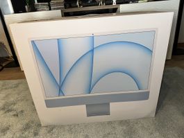 Apple iMac 24″ M1 2021 Blau, NEU / unbenutzt, originalverp.
