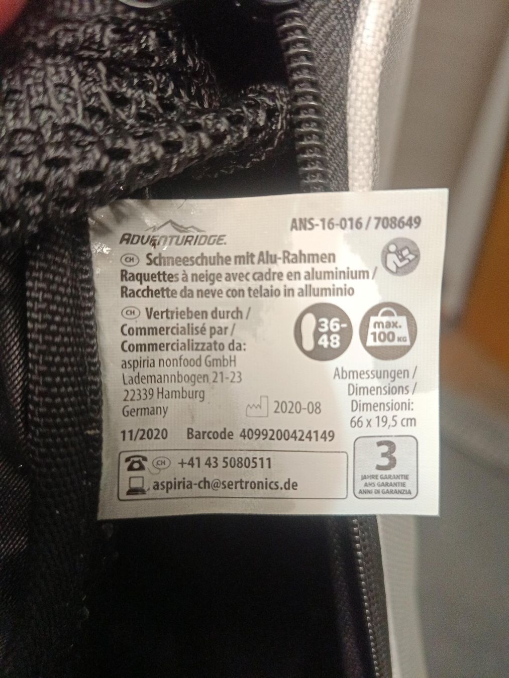 Herrenschuhe: Adventuridge Schneeschuhe / Raquettes de neige – Neu (gemäss Beschreibung) aus Collonges von arashee 4