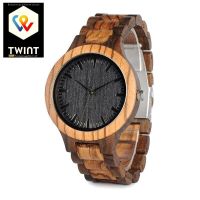 NEU Quarz-Holzuhr Armbanduhr aus Holz