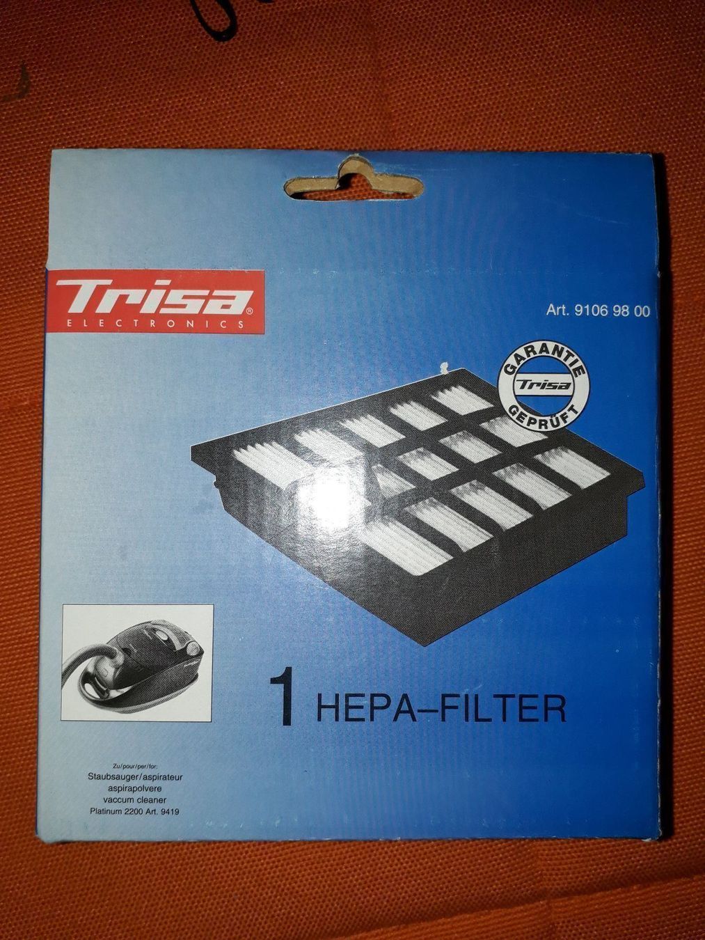 Aspirapolveri & Accessori: HEPA-FILTER – Nuovo e nell'imballaggio originale da Schliern b. Köniz venduto da diletac 1