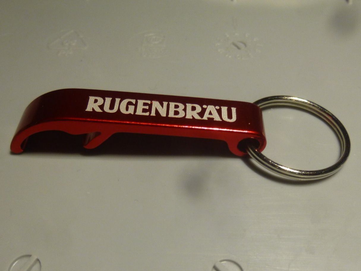 Portachiavi: Flaschenöffner-Schlüsselanhänger – Nuovo e nell'imballaggio originale da Visp venduto da rockmobile